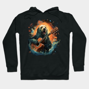 Harp Seal Playing Guitar Hoodie